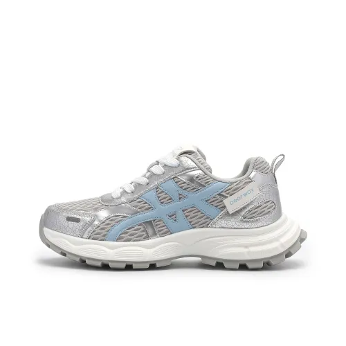 DEERWAY Высота Увеличивающая Устойчивая к Износу Противоскользящая Низкий Топ Повседневная Обувь Женская