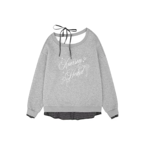 EMDPN Весна-осень Американский Горячая девушка Пуловер Асимметричное плечо Кружево Вверх Off Плечо Топ Женские