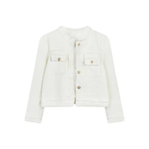 ZVJH Абрикос Женское Короткое Пальто