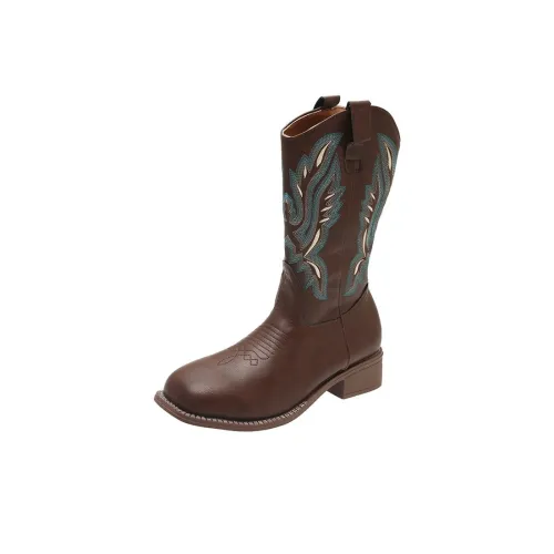 KLJK Женские высокие сапоги до колена