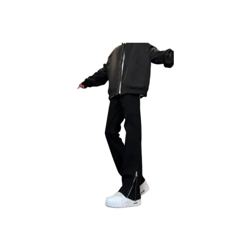 SOUL WORKER Черный Унисекс Джинсы