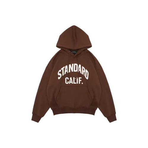 DAVID ME Кофейный Унисекс Свитшоты