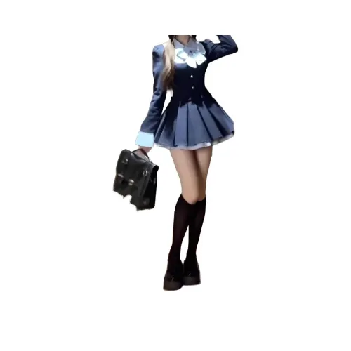 GIUHF Длинное платье с длинными рукавами женское