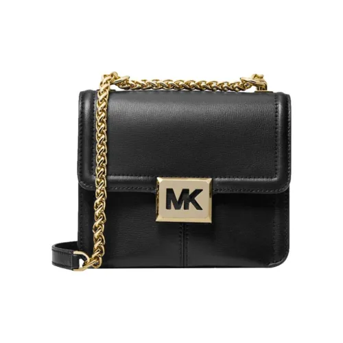 MICHAEL KORS Sonia Кожа Сумка через плечо Маленькая Женская Чисто Черная