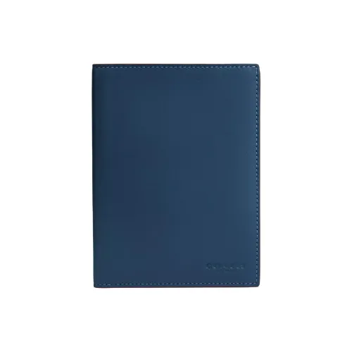 COACH Passport Case Обложки для паспорта Морской синий Мужской