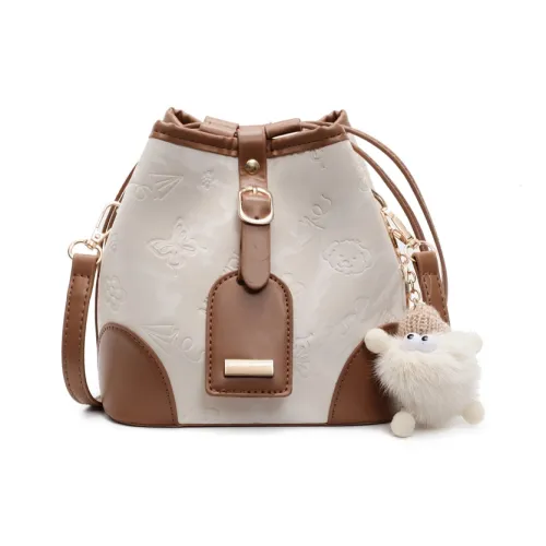 AUNG ПУ (полиуретан) Сумка через плечо Стандартная Экрю Черный Синий Розовый