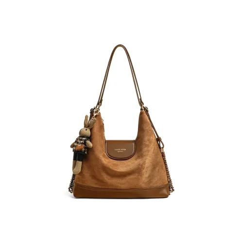 Crtnzo Kroez Ткань Сумка через плечо Стандартная Женская Шоколад