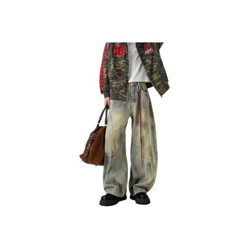 NRXX Blue Unisex Jeans NRXX Синий Унисекс Джинсы