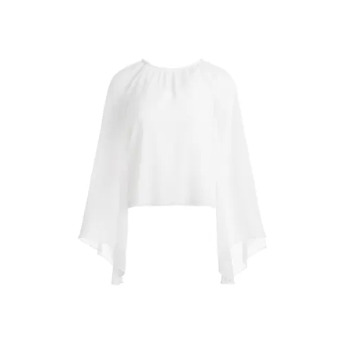 ALICE+OLIVIA GITANA Блоуз Укороченный Топ Рубашка Женская