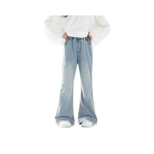 URBANSHOW Женский Bootcut Джинсы Весенние и Осенние Детские