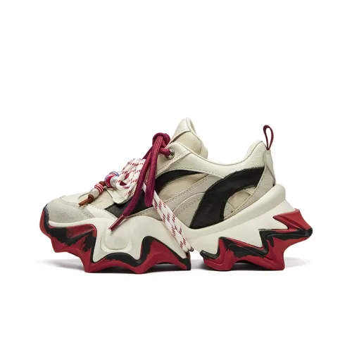 XMZY визуально увеличивает рост Низкие кеды с толстой подошвой Женские