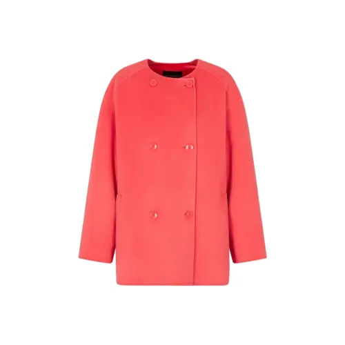 EMPORIO ARMANI Red Women's Coat EMPORIO ARMANI Красный Женский Пальто