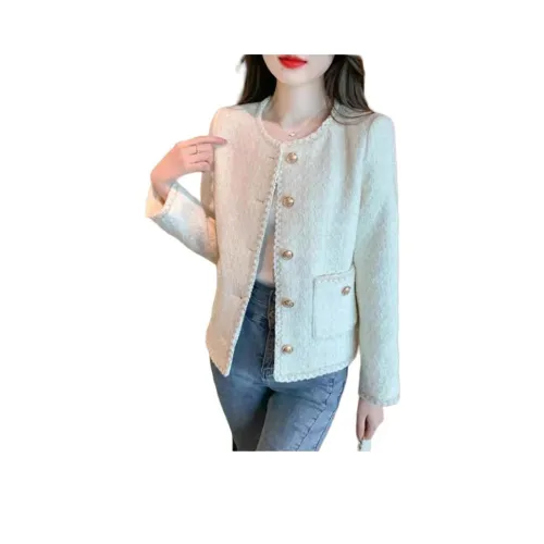 Ecru Женские Бархатные Куртки