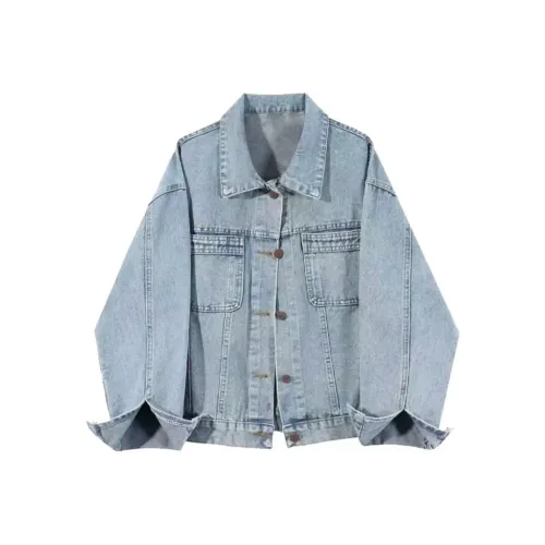 KULAIYA Синий Унисекс Джинсовые куртки