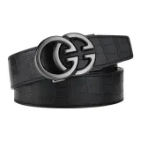 Ремешок с металлическим + крокодиловым узором