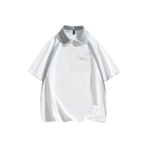 BLACK AT Белый Унисекс T-рубашки