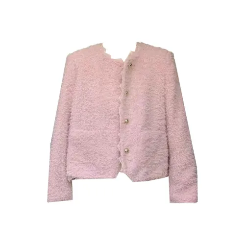 QIAOMONVHAI Вельвет Feel Пальто Женское