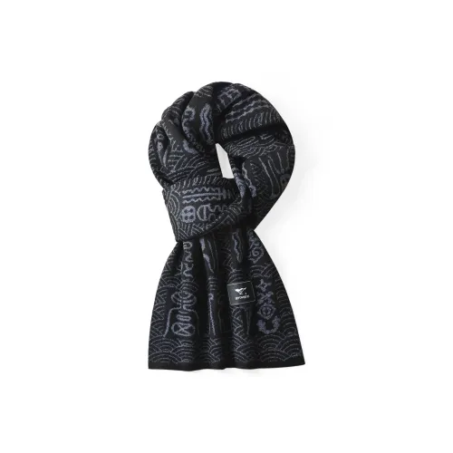 SEPTWOLVES 100% Шерстяной шарф из овечьей шерсти QPL Унисекс