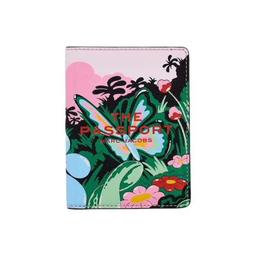 MARC JACOBS Hattie Stewart Коллаборация Кожаный держатель для карт Женские Многоцветный