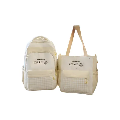 Kewuku Композитная ткань Рюкзак Унисекс Желтый Черный Зеленый Розовый