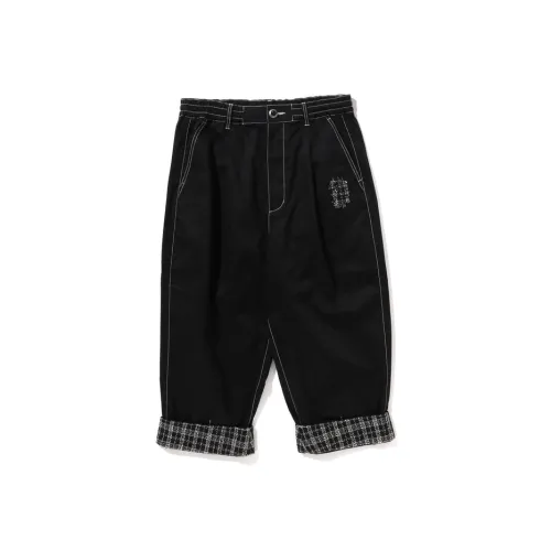 BAPE BLACK FW25 Повседневные брюки Мужской