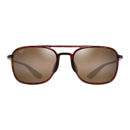 Maui Jim Нерегулярная форма Солнцезащитные очки Унисекс Черепаховый