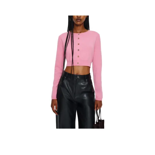 Reformation Janie Кашемировый кардиган Crew Трикотаж Женский