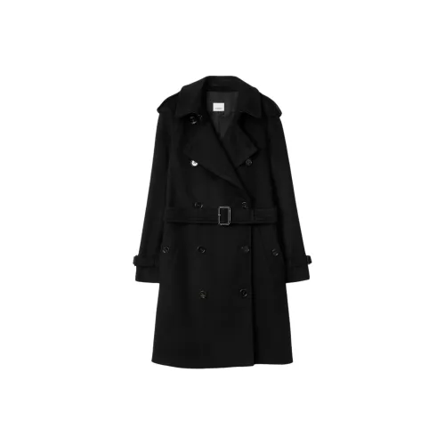 Burberry Черное Женское Пальто