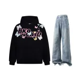 Чёрный + Светло-синий