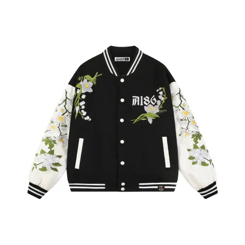 A186 Черный Унисекс Бейсбольные Джерси