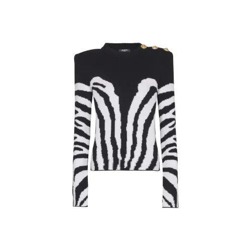 BALMAIN Черные Женские Свитера