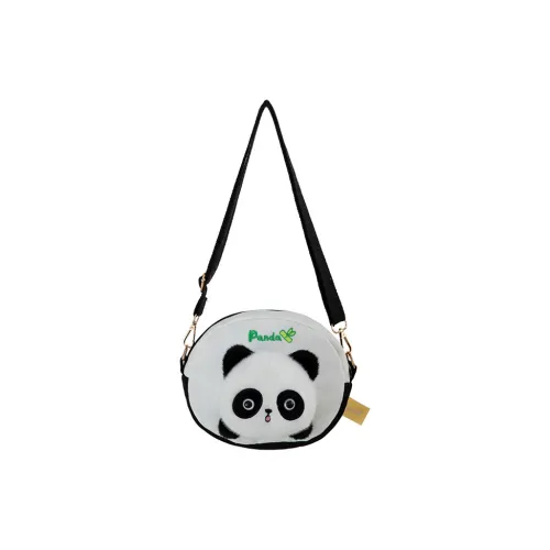 Dusen Kangaroo Холст Сумка через плечо Сумка на плечо Стандартная Женская Панда Панда