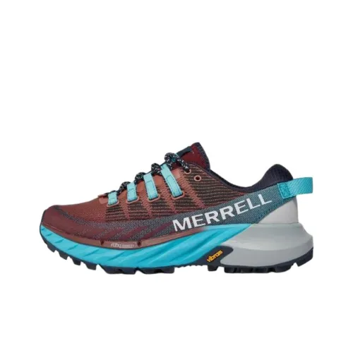 MERRELL Agility Peak 4 Беговые кроссовки Женские Красный синий