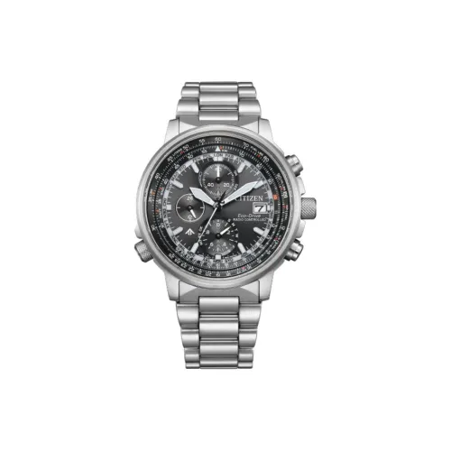 CITIZEN PROMASTER Series Светильник Кварцевый механизм Нержавеющая сталь Ремешок Часы 41 мм Унисекс Черный циферблат