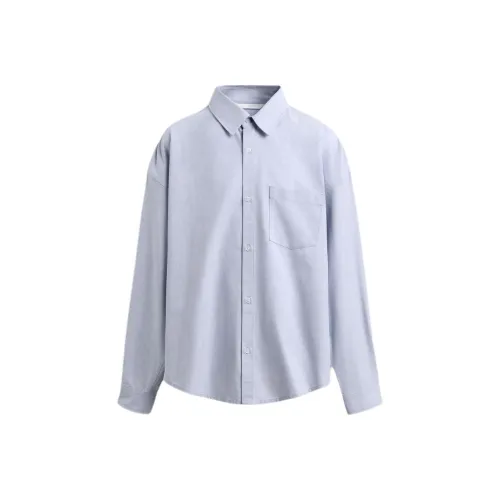 ZARA Light Blue Мужские Рубашки