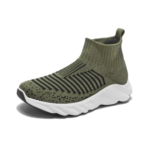 SHOUBA Высокий Топ Повседневная Обувь Мужская