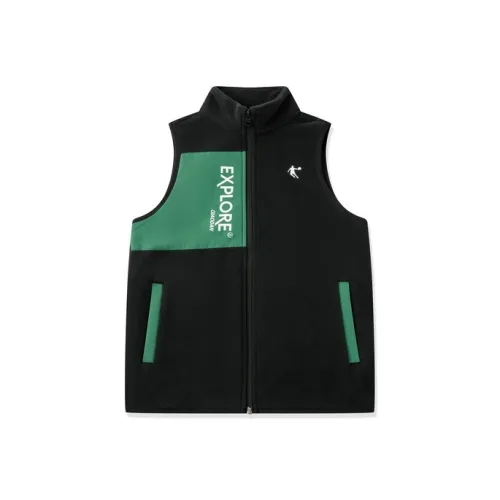 QIAODAN Мальчики и девочки Polar Fleece Vest Зимний Детский