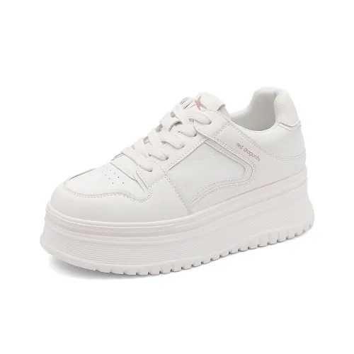 RED DRAGONFLY Высота Увеличивающие Устойчивые к Износу Легкие Низкие Кроссовки для Скейтбординга Женские