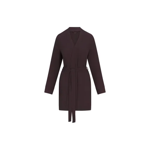 SKIMS FW25 Мягкий Lounge ROBE Сон Robe Женские