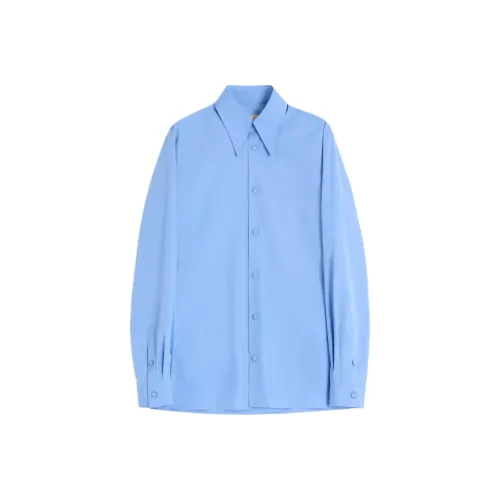 Valentino Небесно-голубой Мужские Рубашки