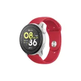 [Энергичный Красный] Ремешок из силиконового материала с застежкой на обратной стороне