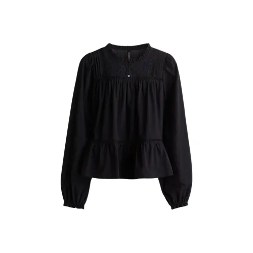 H M Черные Женские Рубашки