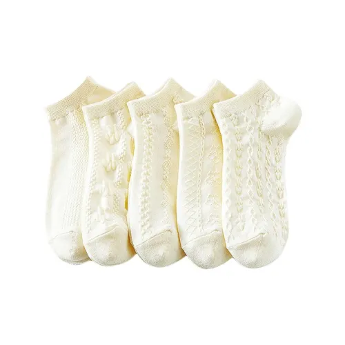 OEING 5 пар белых женских носков