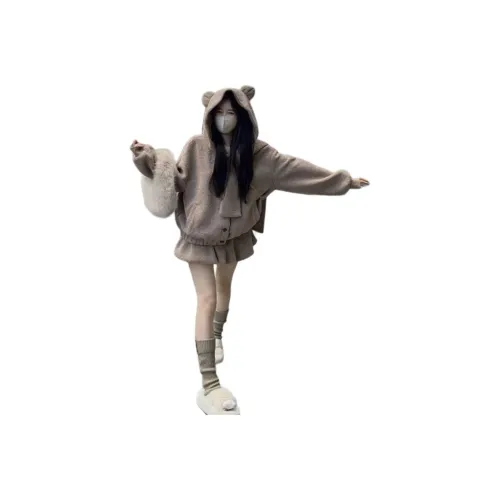 GIUHF Длинное платье с длинными рукавами женское