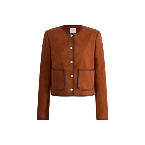 FABRIQUE Корица Красно-коричневый Женские Куртки