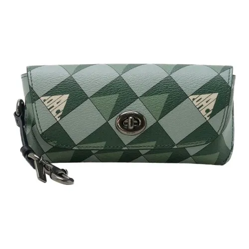 COACH Чехол для очков Синий Унисекс