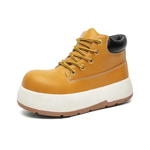 Lanza Martin Boots Yellow Unisex
