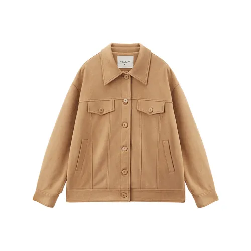 Giordano Кожаная Куртка Женская