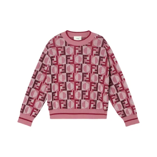 FENDI Розовые Свитера для Подростков