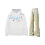 Белый + Грязно-желтый